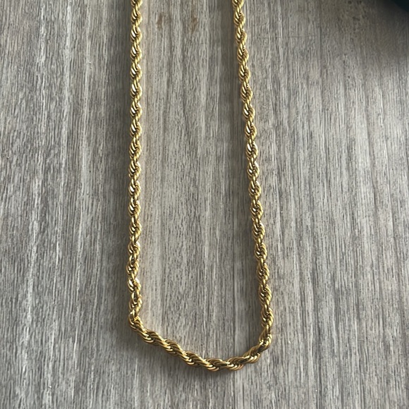 Gold Rope Necklace - Picture 4 of 4